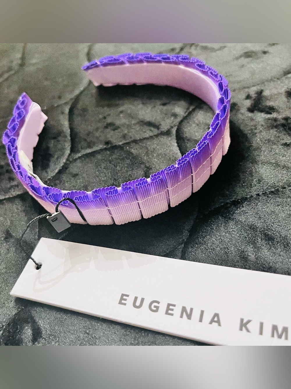 EUGENIA KIM Rafaela Ombré Ribbon Headband